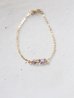 画像2: 14KGF　multisapphire　bracelet (2)