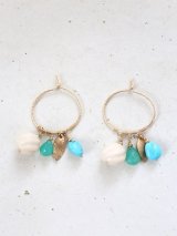 14KGF champagnegold pearl pierce