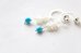 画像2: SILVER925　turquoise coral pierce (2)