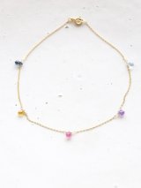 (14kgf)sapphire　anklet