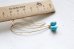 画像2: 14KGF　Sleeping Beautyturquoise pierce (2)