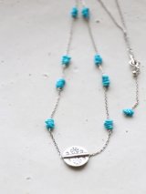 SILVER925　turquoisepierce necklace