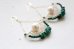 画像2: 14KGF　malachite topaz pearl pierce (2)