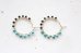 画像3: 14KGF black spinel　 turquoise pierce (3)