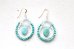 画像2: 14KGF　aquamarine turquoise pearl pierce (2)