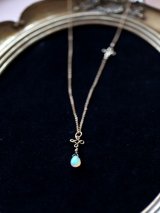 14KGF　opal necklace