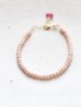 画像1: 14KGF　pinkpearl　bracelet (1)