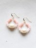 画像1: 14KGF pinkopal pearl pierce (1)