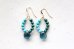 画像2: 14KGF　turquoise malachite pierce (2)