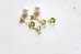 画像2: 14KGF　 peridot　 pierce (2)