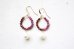 画像3: 14KGF ruby  garnet　akoyapearl pierce  (3)