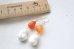 画像2: 14KGF carnelian pearl pierce  (2)