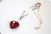 画像4: 14KGF amber heart necklace (4)