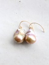 14KGF　baroque pearl pierce