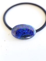 azurite hair ornaments 