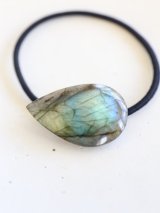 labradorite  hair ornaments 