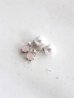 画像1: SILVER925　roze quartz　pierce  (1)