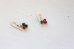 画像3: 14KGF　『Christmas』 coral　malachite  pierce  (3)