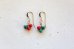 画像2: 14KGF　『Christmas』 coral　malachite  pierce  (2)