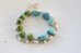 画像3: 14KGF　turquoise　pearl　bracelet (3)