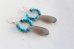 画像2: 14KGF　turquoise grayonyx pierce (2)