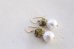 画像3: garnet pearl pierce necklace set (3)