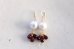 画像2: redgarnet pearl pierce necklace set (2)