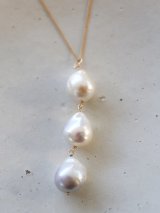 14KGF　pearl  necklace