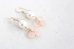 画像3: 14KGF pinkchalcedony　akoyapearl pierce (3)