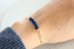 画像2: 14KGF　anber sapphieblue bracelet (2)