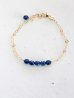 画像1: 14KGF　anber sapphieblue bracelet (1)