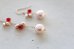 画像3: 14KGF  pinkpearl redamber pierce  (3)