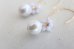 画像2: 14KGF blue chalcedony pearl pierce  (2)