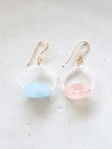 14KGF pastel color pierce 