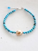 SILVER925　 turquoise bracelet