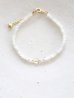 画像1: 14KGF  moonstone yellowberyl  bracelet (1)