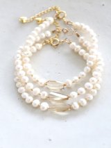 14KGF pearl bracelet