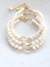 画像1: 14KGF pearl bracelet (1)