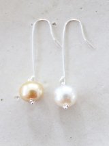 SILVER925 south sea pearl  pierce