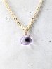 画像1: 14KGF　pinkamethyst necklace  (1)