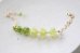 画像3: 14KGF peridot  bracelet (3)