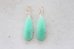 画像2: 14KGF chrysoprase　teardrop pierce  (2)