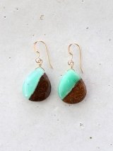 14KGF chrysoprase　pierce 