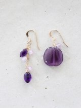 14KGF amethyst pierce