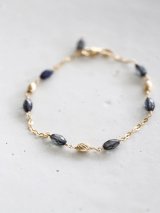 14KGF sapphire bracelet