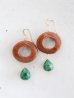 画像1: 14KGF  Goldstone  pierce (1)