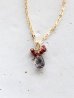 画像1: 14KGF  superseven garnet necklace (1)