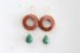 画像2: 14KGF  Goldstone  pierce (2)