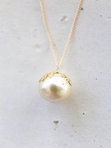 14KGF　south sea pearl　necklace 