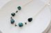 画像2: 14KGF chrysocolla necklace (2)